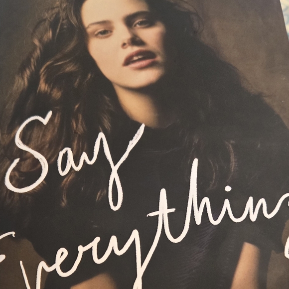 Say Everything: A Memoir by Ione Skye Actress Rock Music Scene 80's 90's Book - Picture 1 of 10